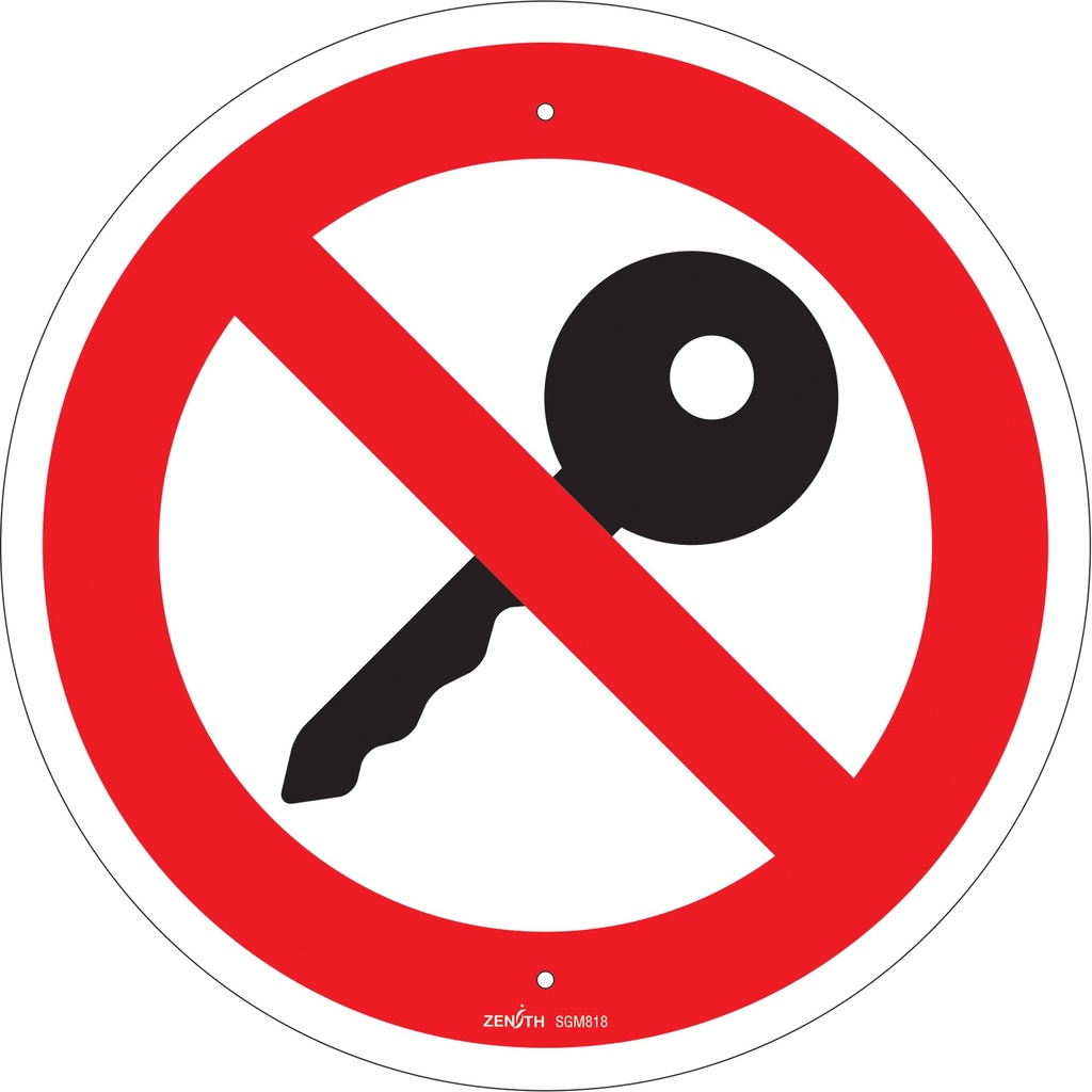 Enseigne de sécurité conforme à la CSA - Turn Off Engine Plastique 12" x 12"