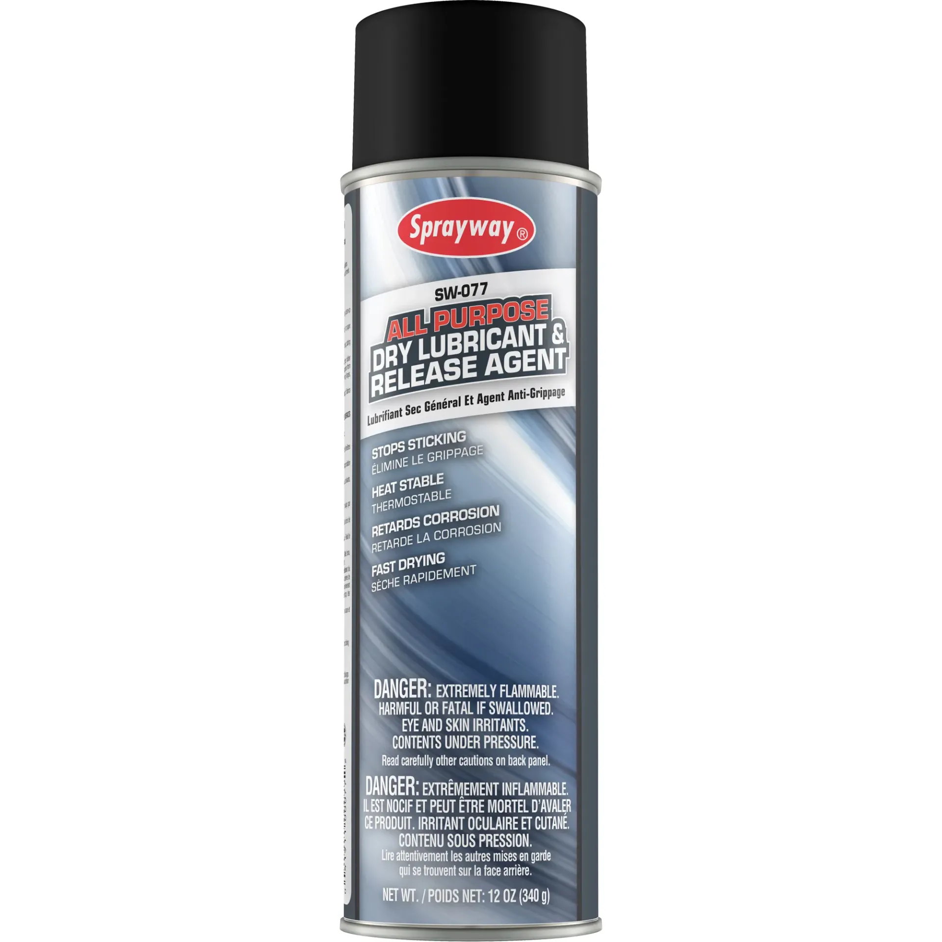 [SPR-SW077] General dry lubricant and silicone-based release agent aerosol 340 g