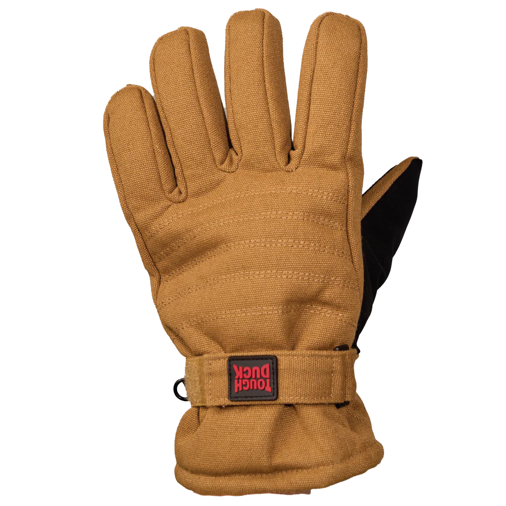 [TUD-WG091-BROWN-M] WG09 Waterproof Winter Gloves in Duck and PVC (08 / Medium)