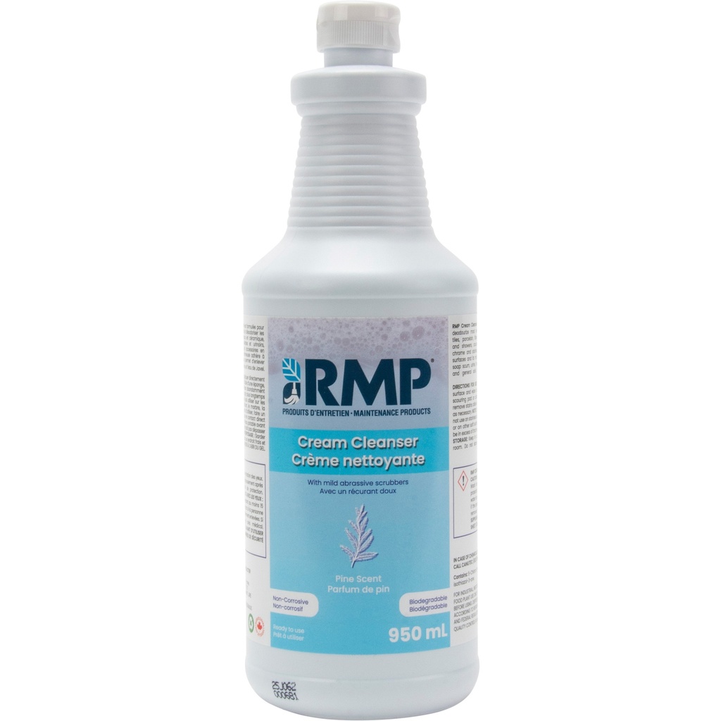 [RMP-JQ711] Nettoyant en crème pour salle de bains, 950 ml, Bouteille