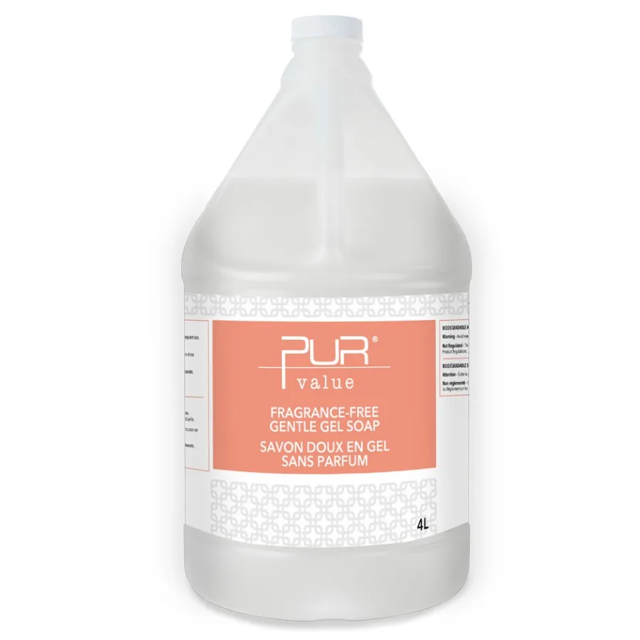 Savon doux en gel sans parfum 4L