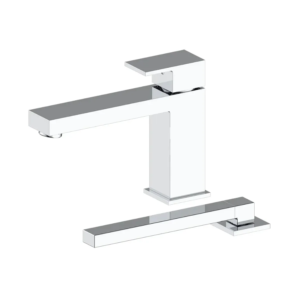 [AGU-SALOMON] Salomon Chrome Finish Bath and Shower Faucet