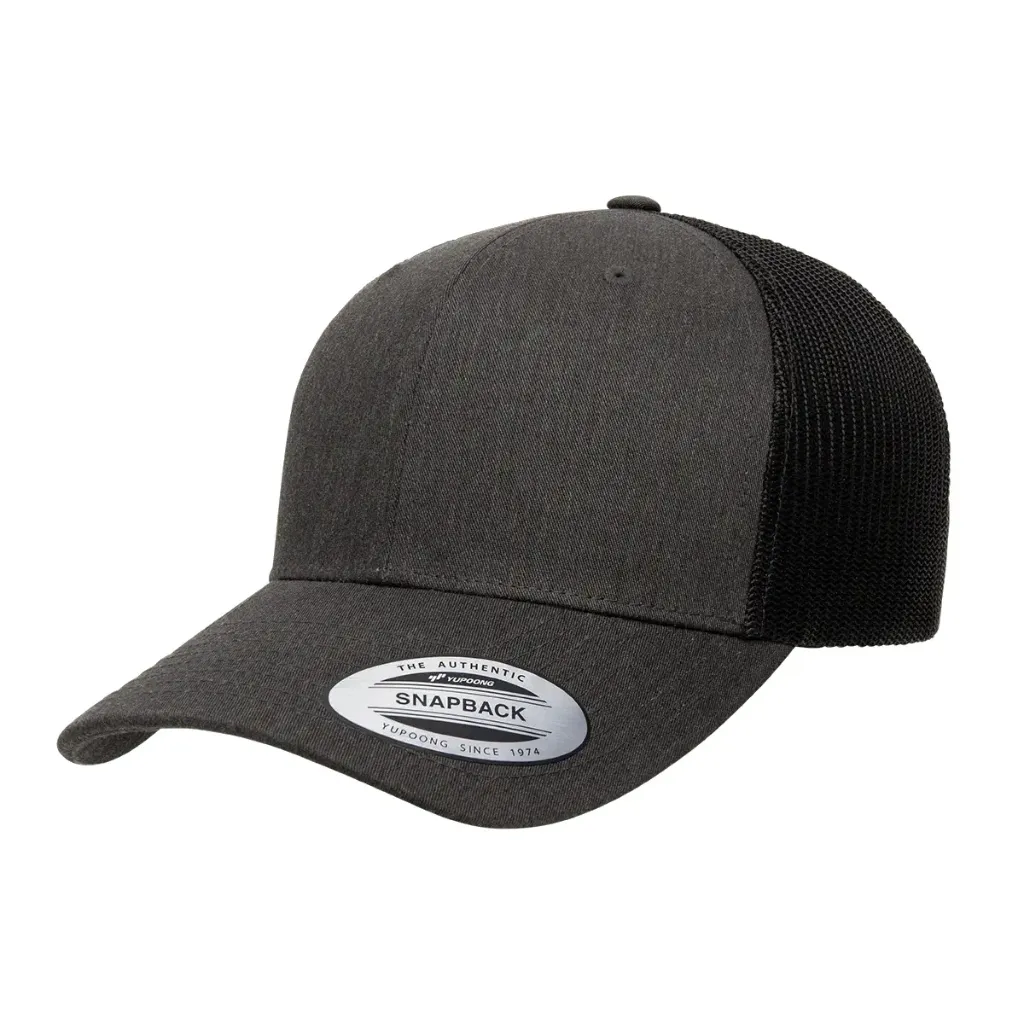 YP Classics® Casquette Trucker Classique Rétro (Blanc)