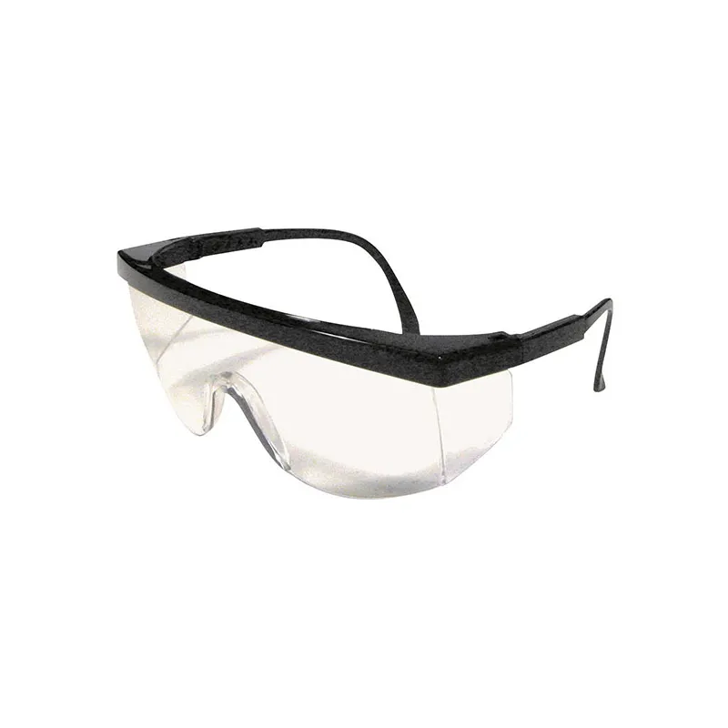 [DEN-12E91001] Ferno™ Safety glasses clear lenses, black frame