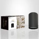 Lauren Plafonnier en surface cylindrique 1 × E26 60W max fini noir