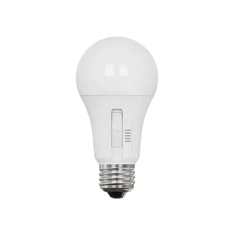 [VO-A19W10-120-5WAY-S-D] Ampoule DEL A19 10W 800 lm  5-CCT sélectionnable E26 120V graduable