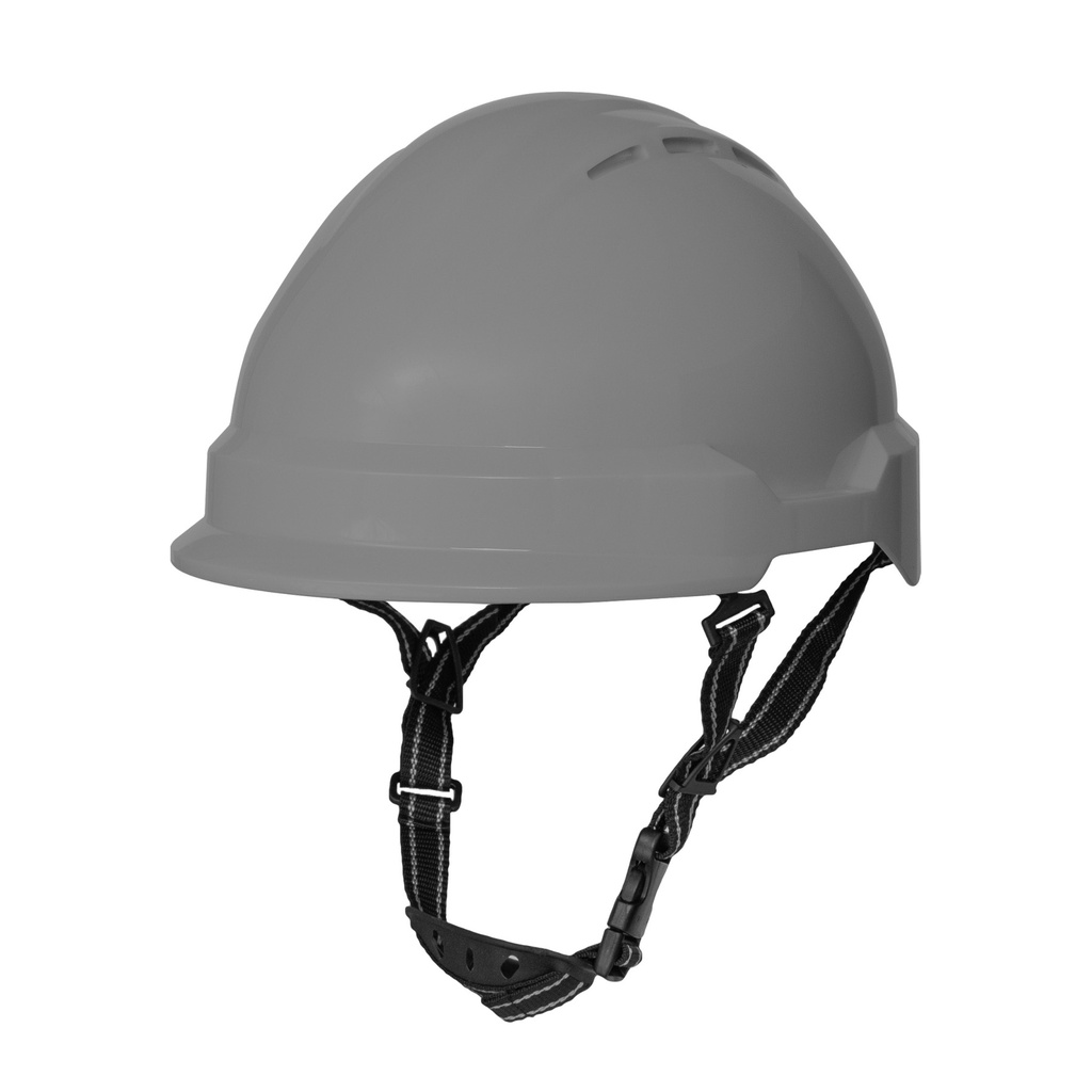 Peak CSA Class E Type II Safety Helmet with chin strap and One-D Rotor suspension
