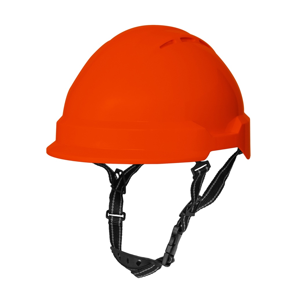 Peak CSA Class E Type II Safety Helmet with chin strap and One-D Rotor suspension