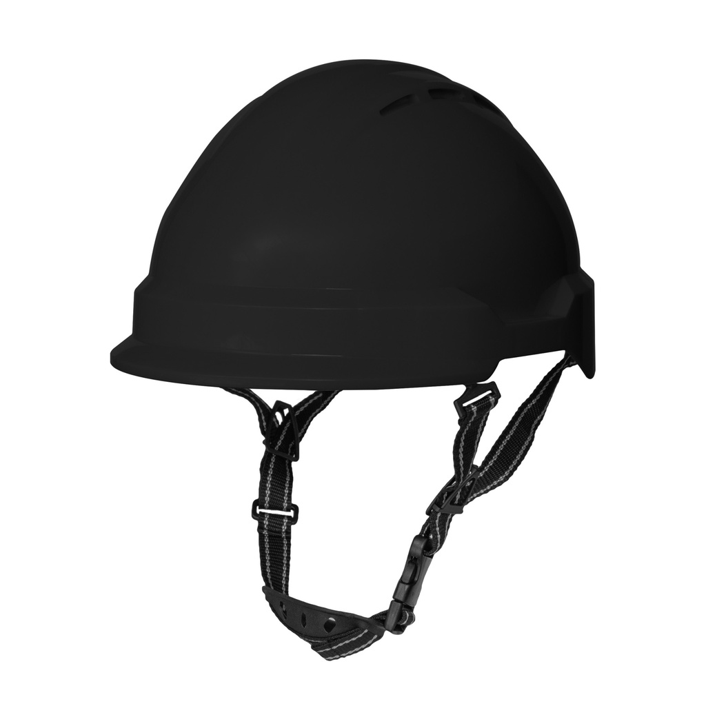 Peak CSA Class E Type II Safety Helmet with chin strap and One-D Rotor suspension