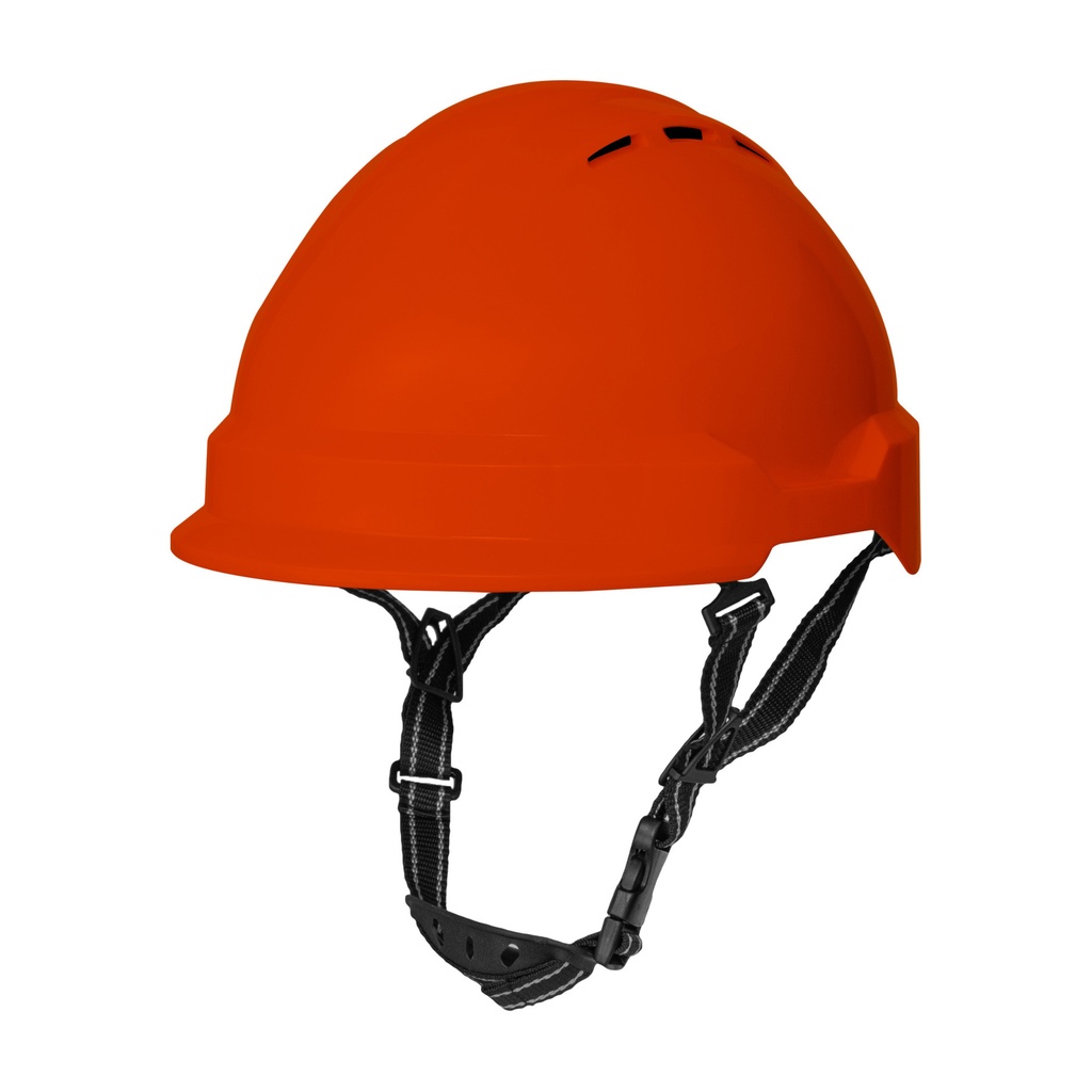 Wind Ventilated Safety Helmet CSA Class C Type II with Chin Strap and One-D Rotor Suspension
