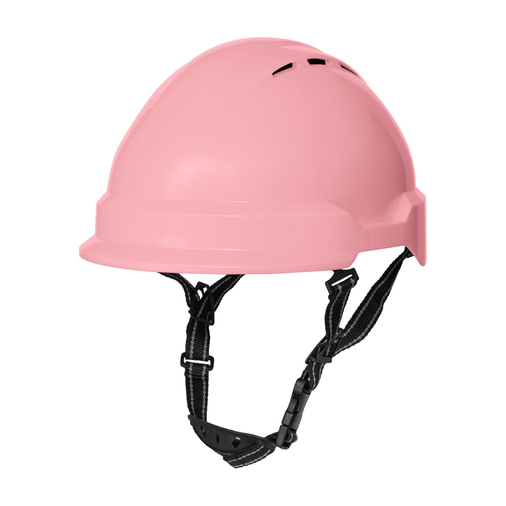 Wind Ventilated Safety Helmet CSA Class C Type II with Chin Strap and One-D Rotor Suspension