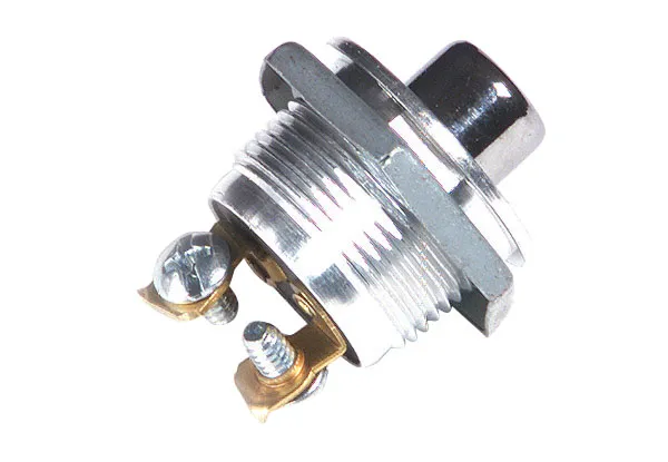 [GRO-82-0600] Interrupteur poussoir momentané noir