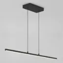 Delta LED Pendant Light 36" 17W 1000lm 3CCT Selectable Dimmable Black