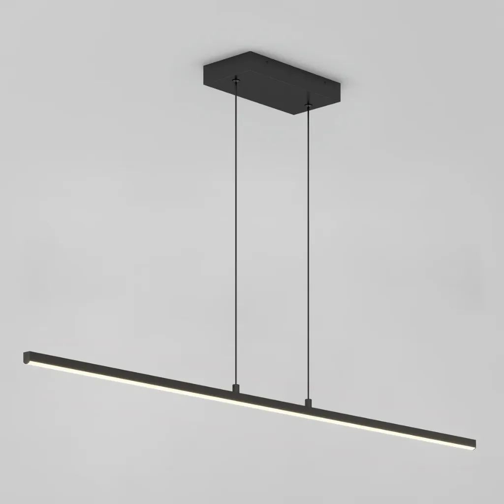 [ART-48PDT-DEC-BLTE10-J] Delta Luminaire suspendu DEL 48" 28W 1600lm 3CCT sélectionnable graduable noir