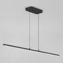 Delta LED Pendant Light 48" 28W 1600lm 3CCT Selectable Dimmable Black