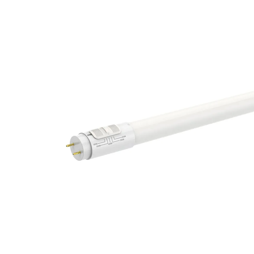 [VO-PV-2FT-8WAB4KS] Tube DEL 2' T8 compatible aux ballasts / 120-347V (Type A+B) 5 CCT Sélectionnable 1080 lm avec revêtement Shatterproof
