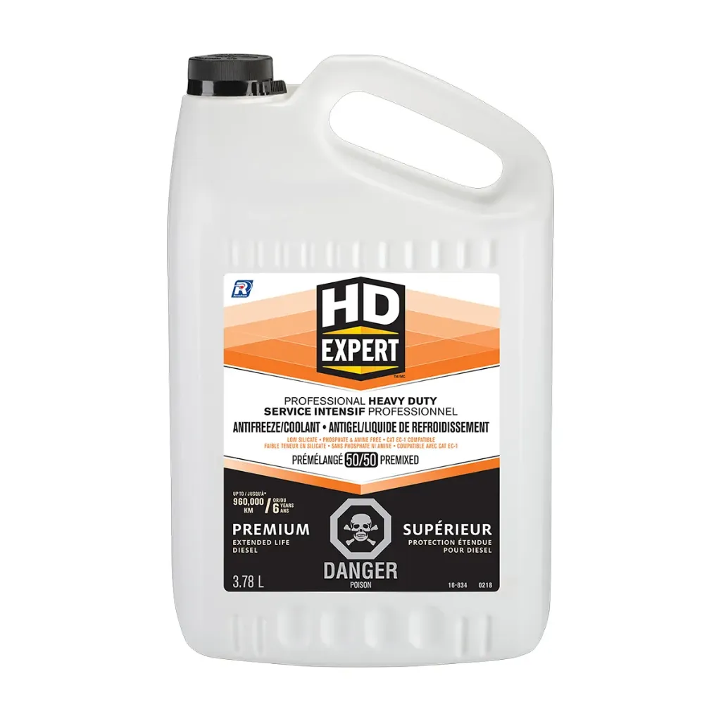[REC-16-834] Antigel orange service intensif pour diesel prémélangé 50/50 1 Gal.