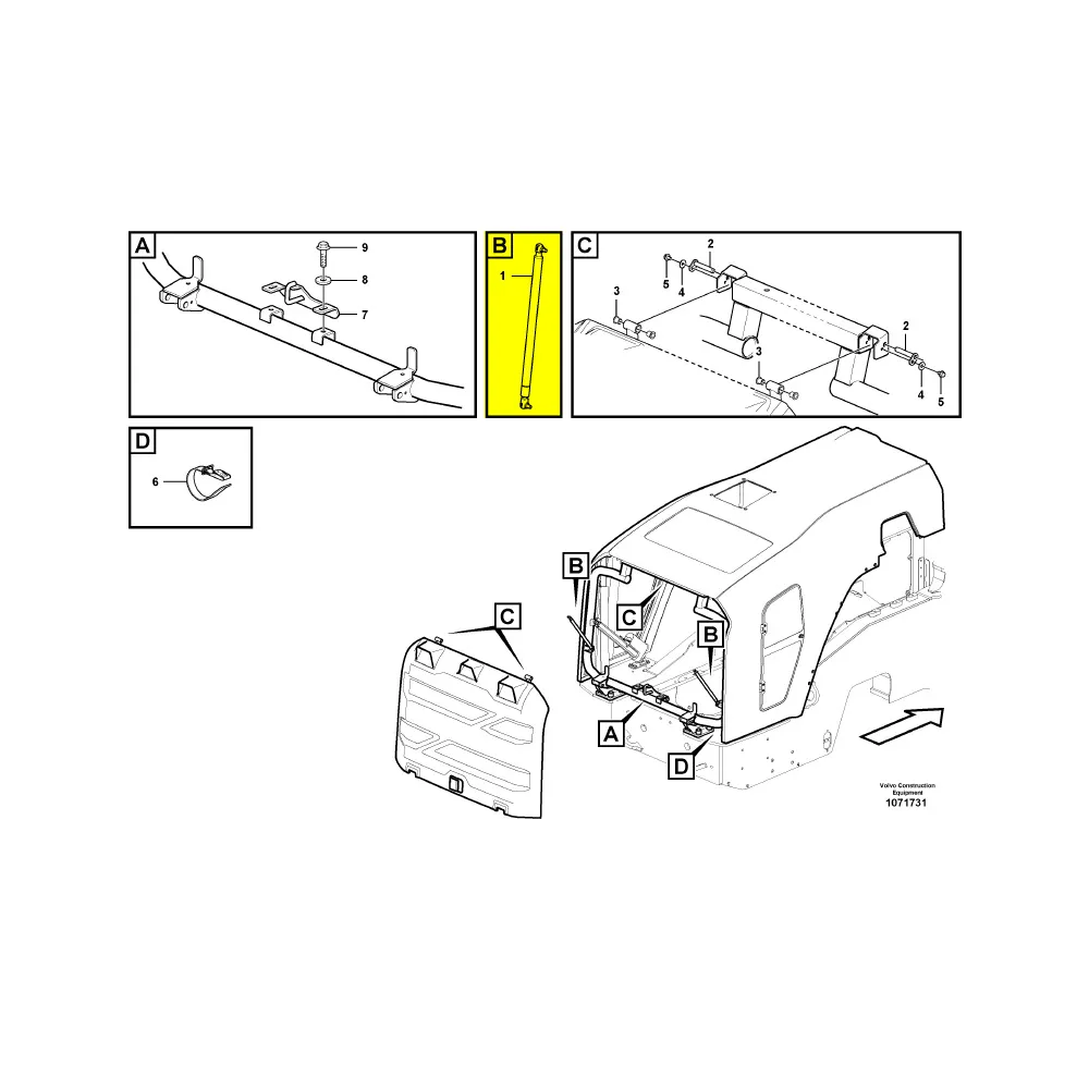 [SRP-15136840] Vérin à gaz