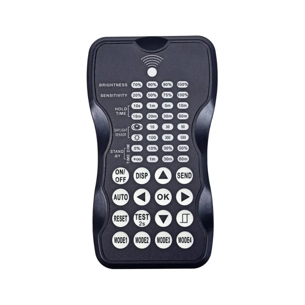 Télécommande de programmation pour détecteur d'occupation et luminosité