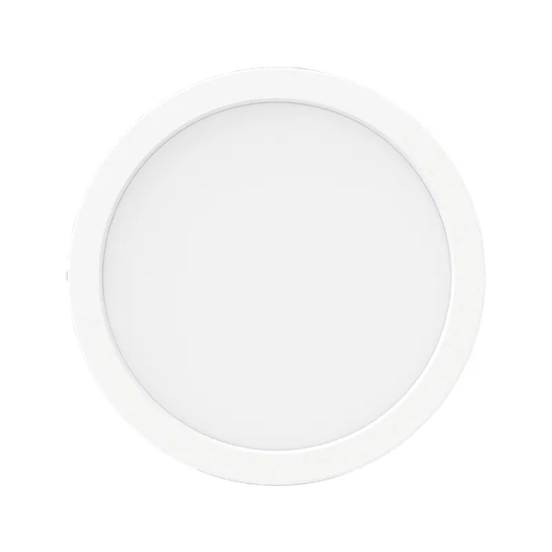 Plafonnier en surface rond 9" DEL 18W/15W/12W ajustable 5 CCT sélectionnable blanc