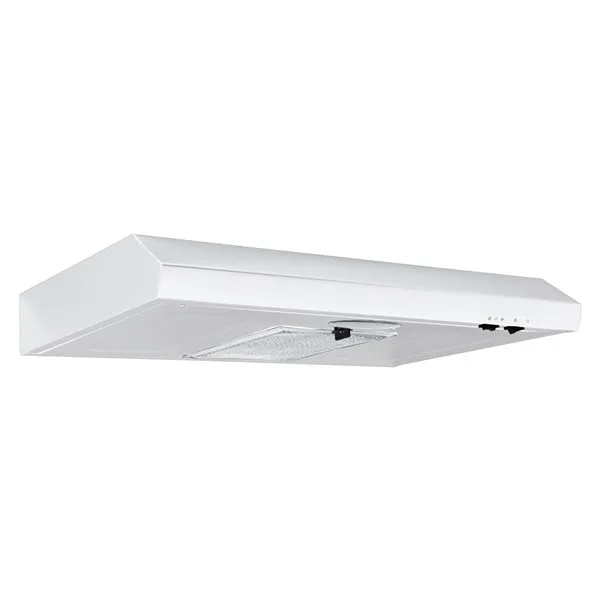 Hotte de cuisine sous-armoire 30" 180 PCM blanche