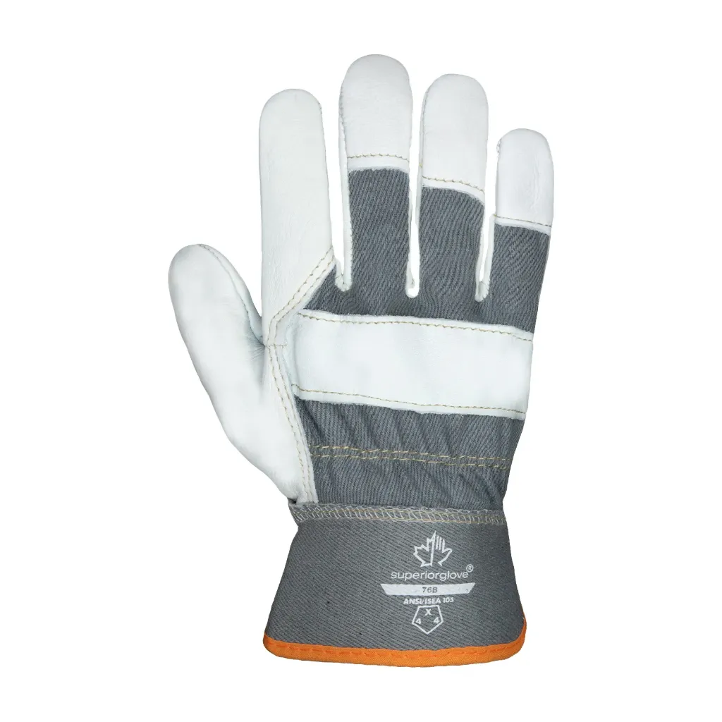 Endura® 76B Gants d'ajusteur en cuir fleur de vache Pqt de 12 Paires
