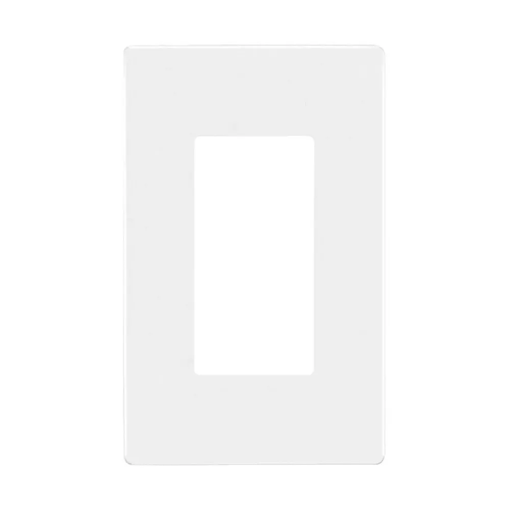 [VO-YGC-009-NS-WH] Plaque décorative sans vis 1-groupé blanche
