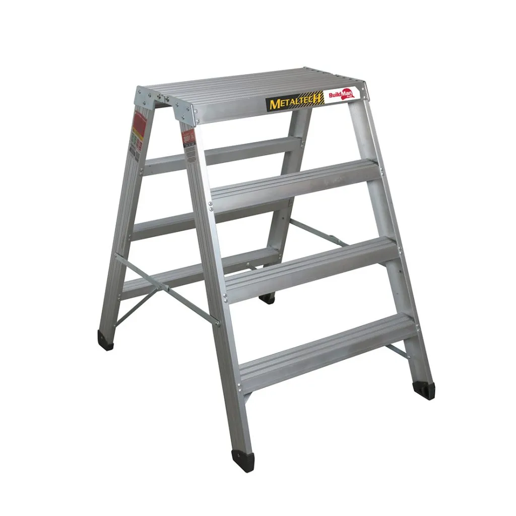 [MTT-E-PWS7100AL] Support de travail 3' 2 marches en aluminium usage intensif