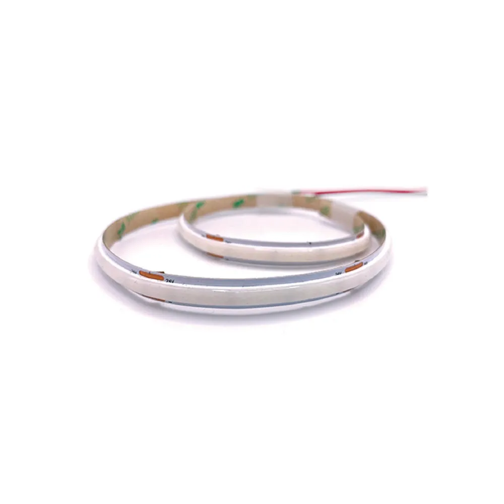 Ruban DEL SOB 24VDC 8mm 9.6 W/m 1300 lm/m 288 DEL/m 4000K IP40 10m