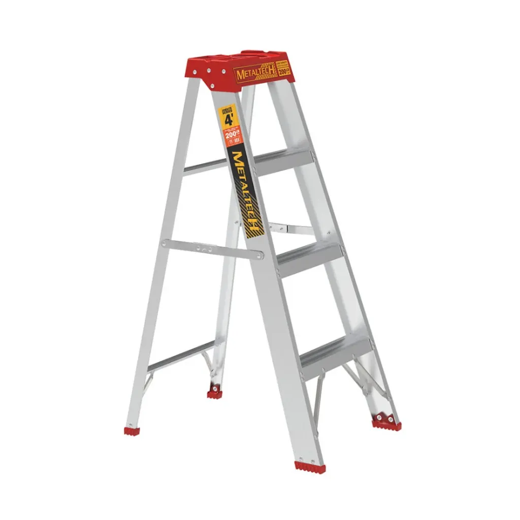 Jobsite Series Escabeau en aluminium de 4' capacité 200 Lbs