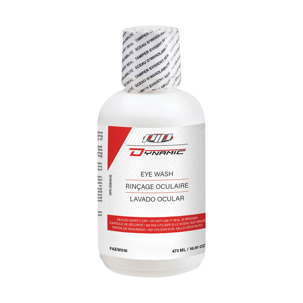 Solution isotonique pour douche oculaire 16 oz