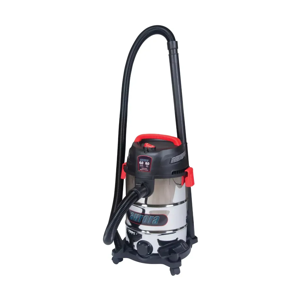 Aspirateur sec / humide 6HP 8 gal. réservoir en acier inoxydable