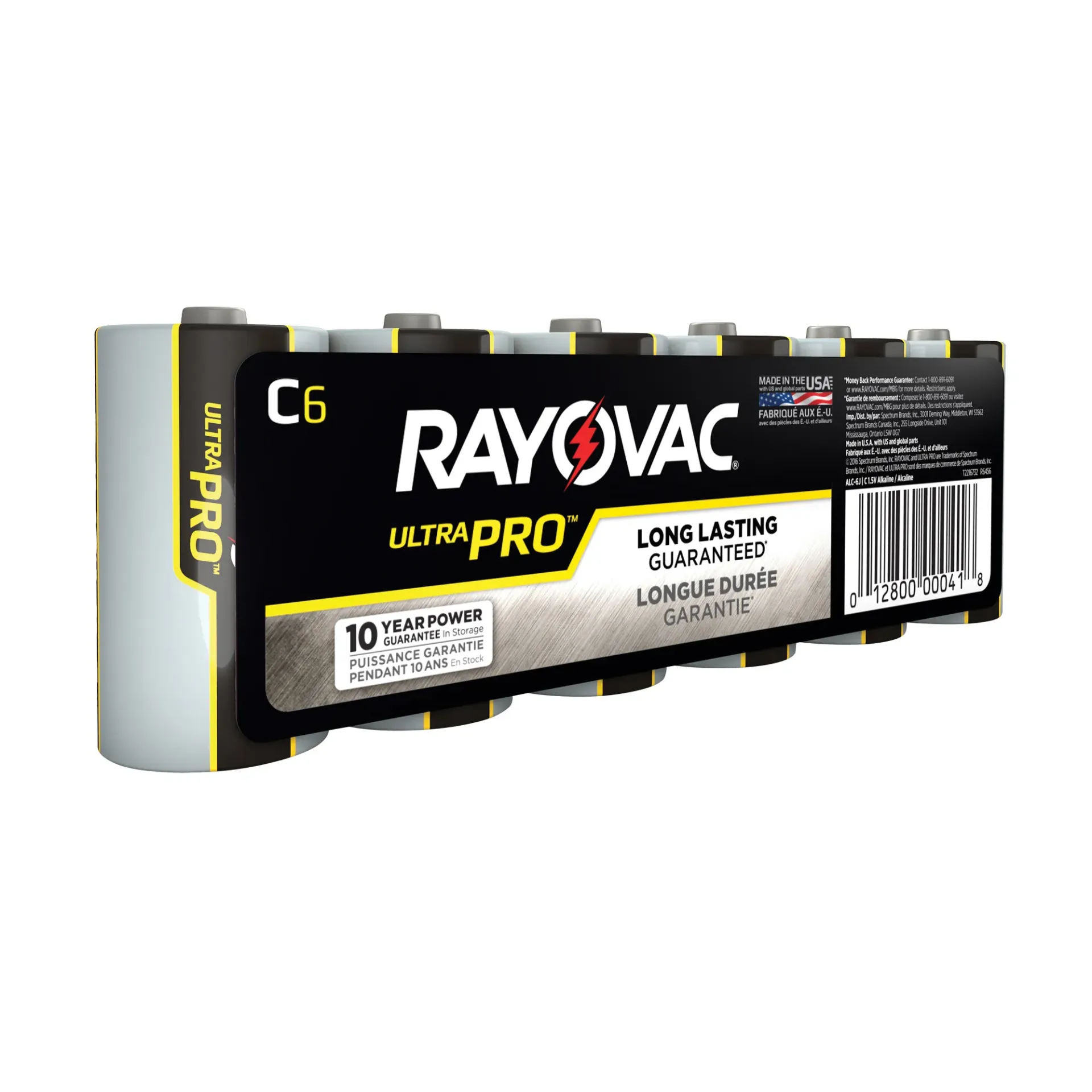 [RAY-ALC-6] Pile Alcaline C 1.5V Ultra Pro