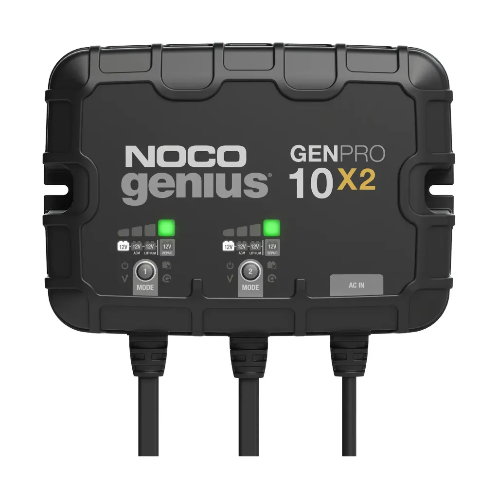 [NOC-GENPRO10X2] Genius GenPro10X2 Chargeur de batterie embarqué à 2 sorties de 10A