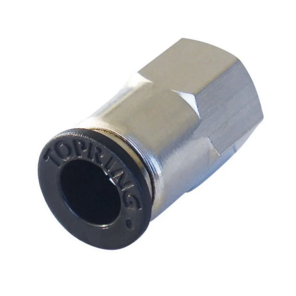 [TOP-44-810] Raccord autobloquant 3/8 po à 3/8 (F) NPT MAXFIT 10/Pqt
