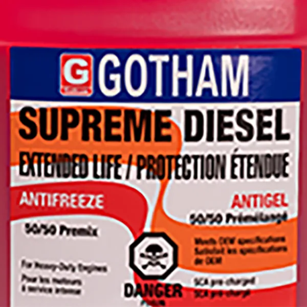 [GOT-850-1000] Antigel Gotham Supreme Diesel Protection Étendue 50/50 1000L