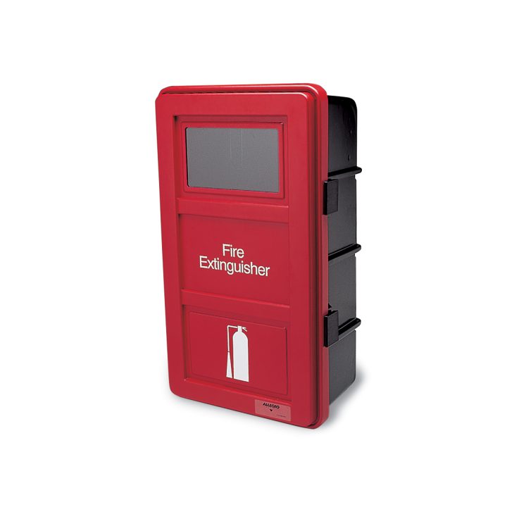 Large fire extinguisher wall box