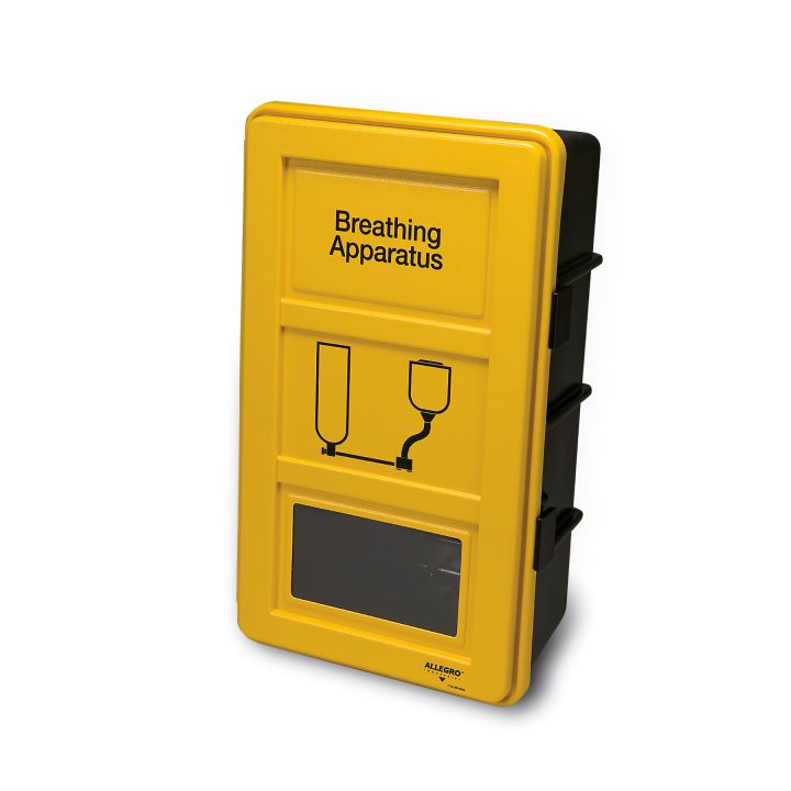 Deluxe SCBA Wall Case (Includes Window, Shelf, and Bracket)