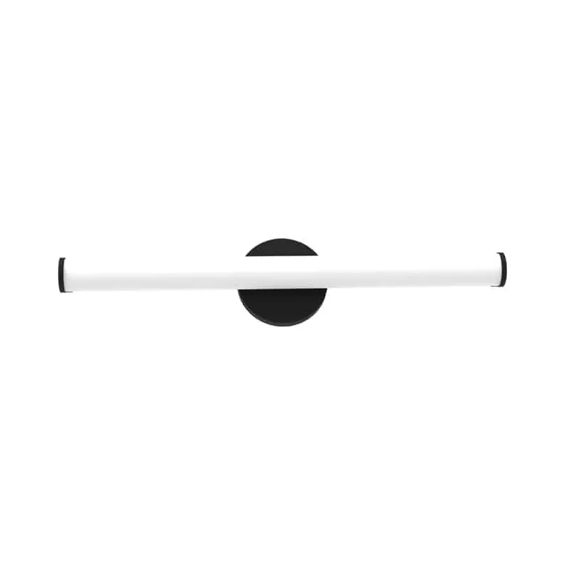 Luminaire de vanité 24" rond DEL 24W 27/30/35/40/50K 120V noir