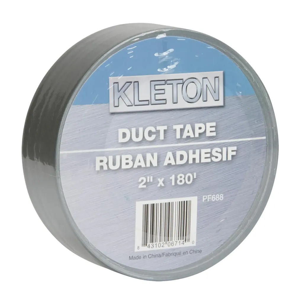 Ruban à conduits argenté 9 mil 2" x 180'