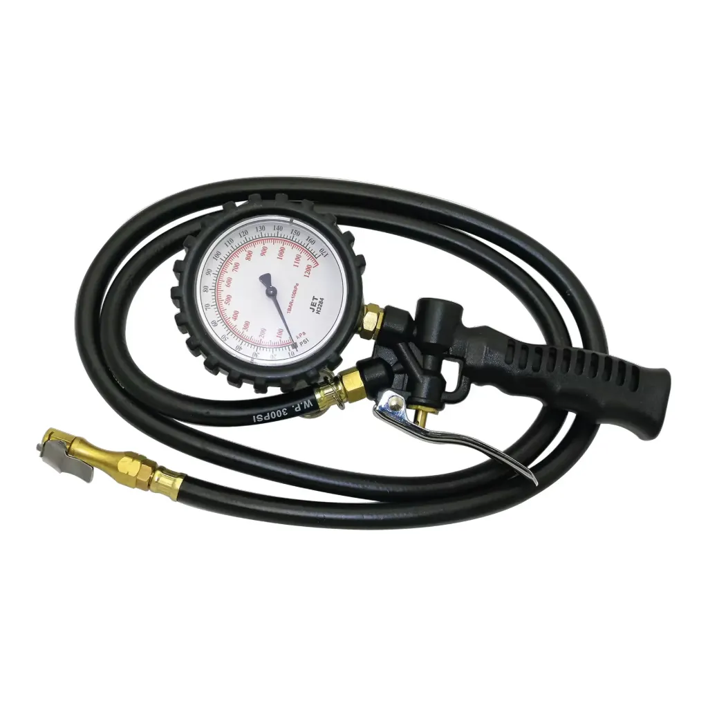 Gonfleur de pneus avec manomètre 0-170 PSI