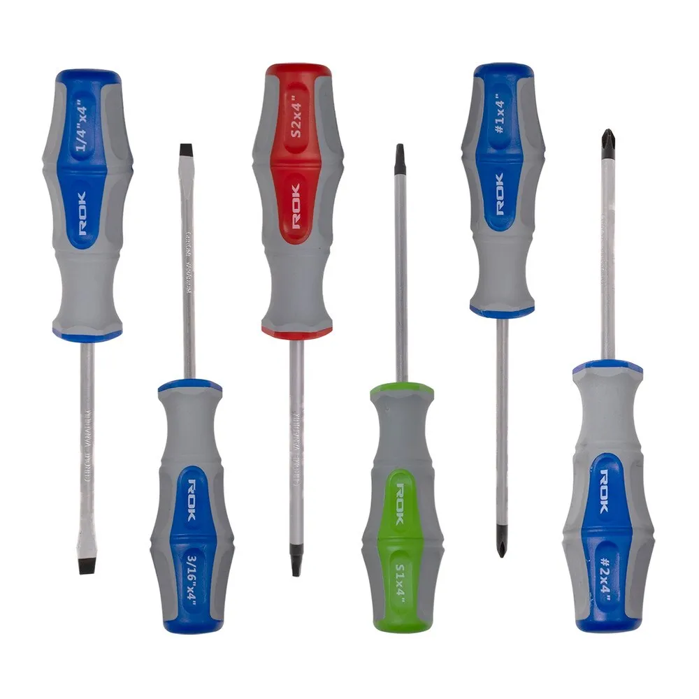 Ensemble de tournevis 6 mcx CVD embouts aimantés