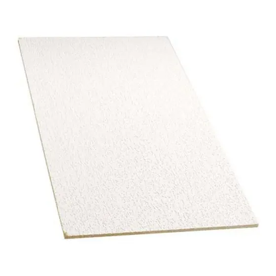 [BPC-BVFIS2X4] Lifestyle Tuiles à plafond suspendu 2' x 4' 1/2" aspect fissuré blanc