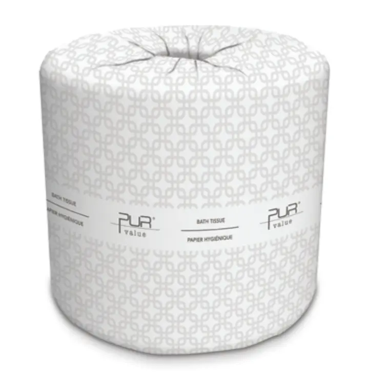 [PUR-102527] Pur Value Toilet tissue standard roll 2 ply 500 sheets 48 rolls /Cs