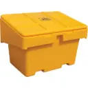 SOS 18 Storage Bin, 18.5 cu ft, yellow, with hasp