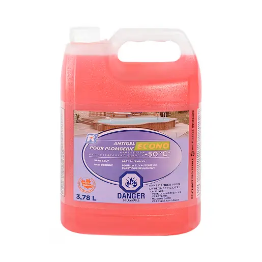 Antigel pour plomberie -50C 3.78L
