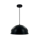 Trebecca Pendant Light 1 x E26 60W Max reflector 14.17" dia. black