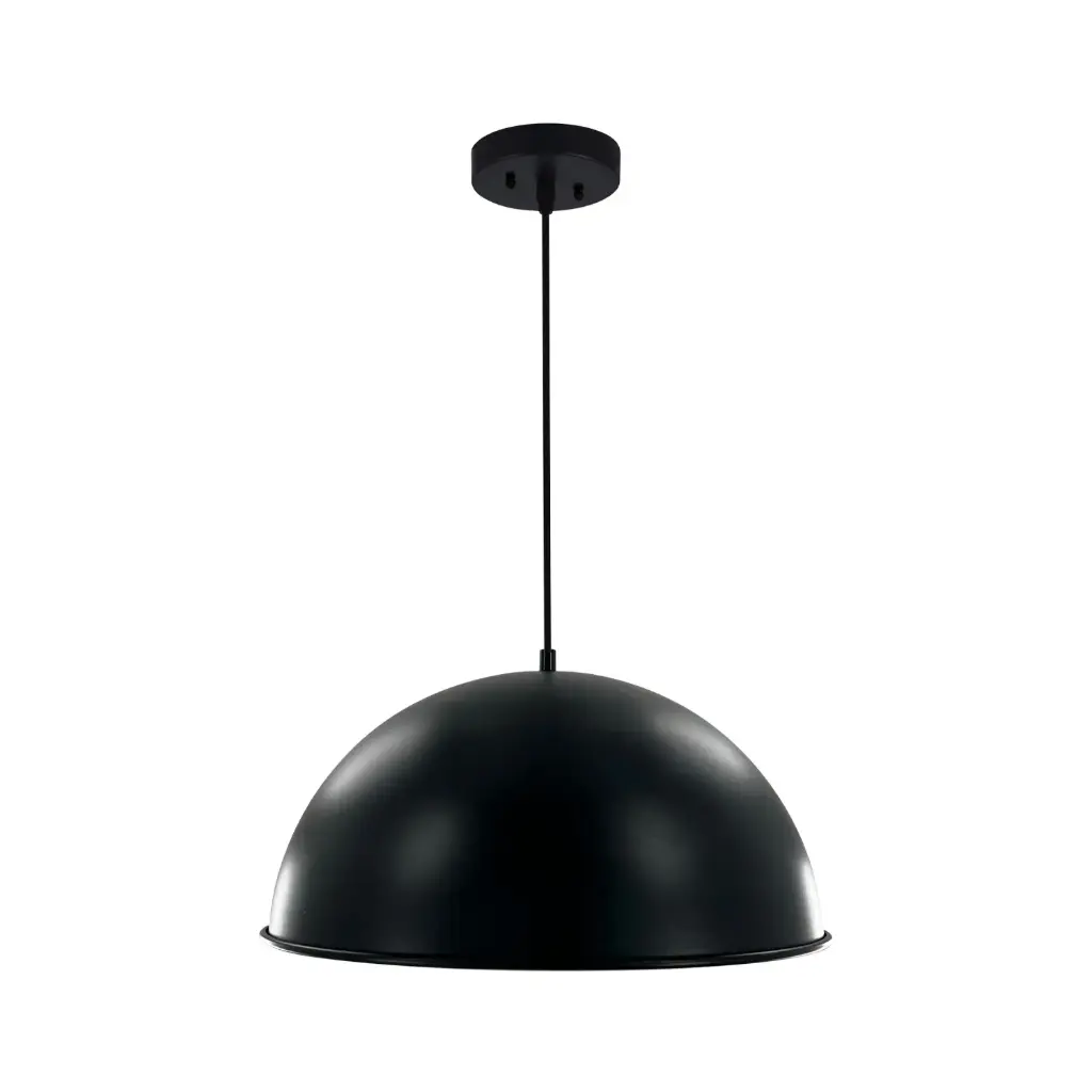 [XTR-5-90277] Trebecca Pendant Light 1 x E26 60W Max reflector 17.91" diameter black