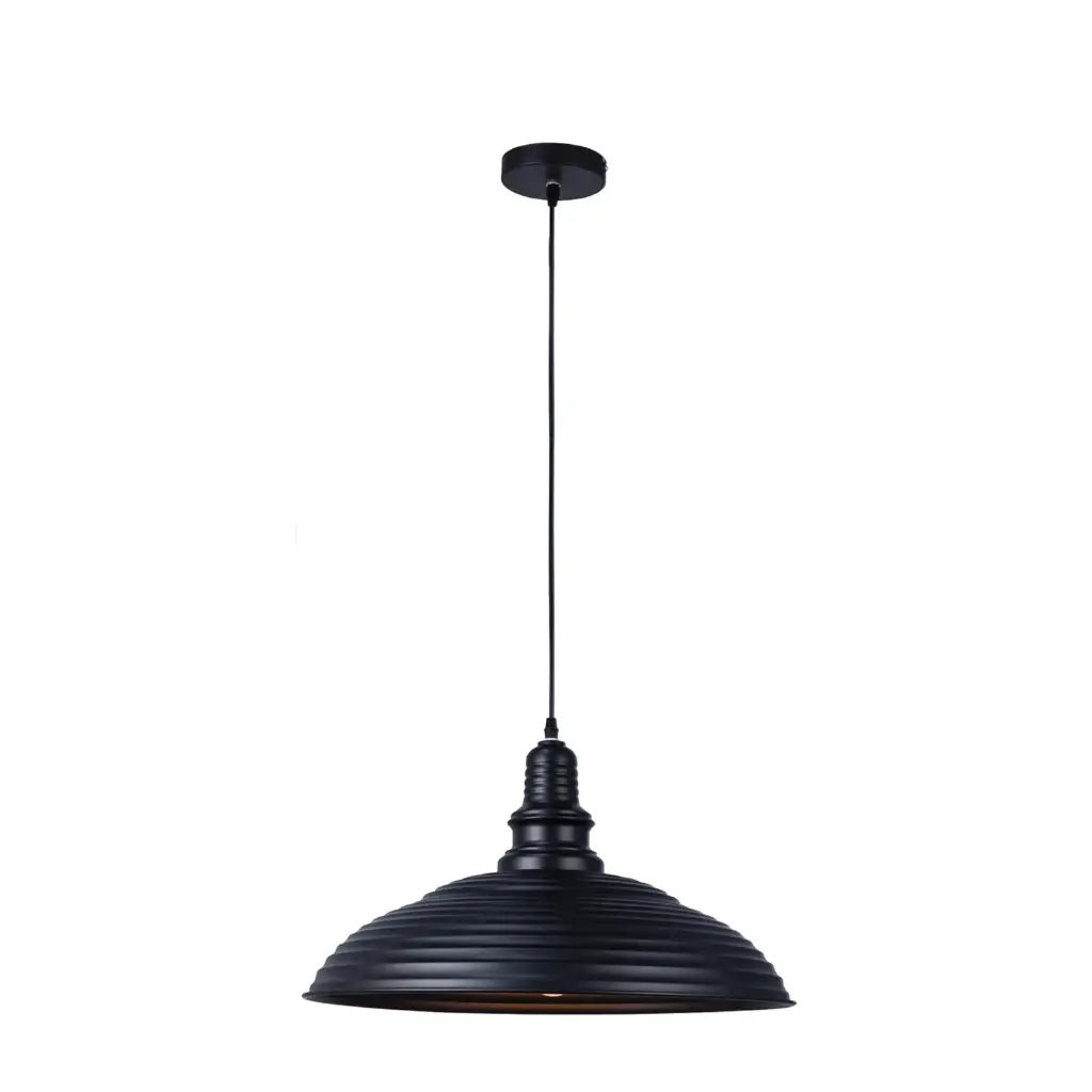 [XTR-4-80405] Retro Luminaire suspendu noir