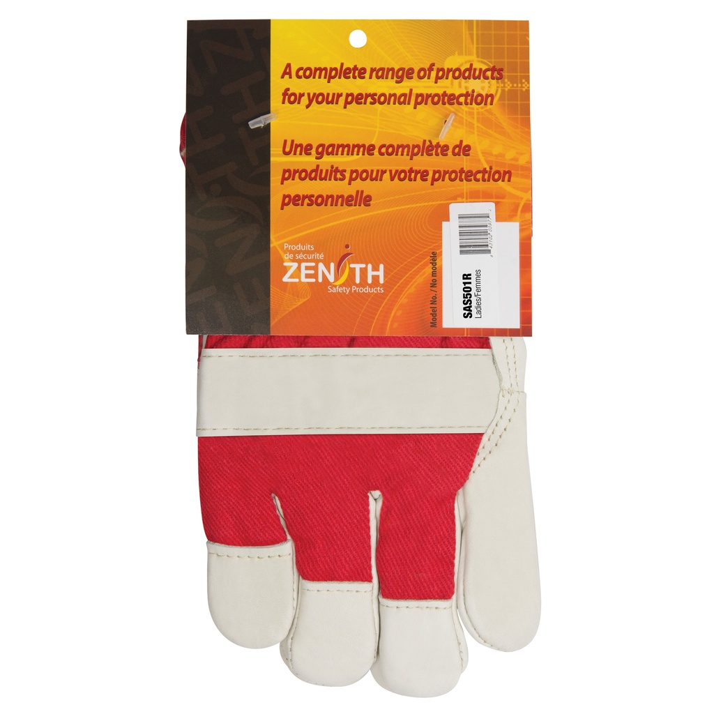 [ZEN-SAS501R] Gants d'ajusteur à chaleur supérieure de première qualité taille Dames poignet Sécurité doublure Thinsulate(MC)